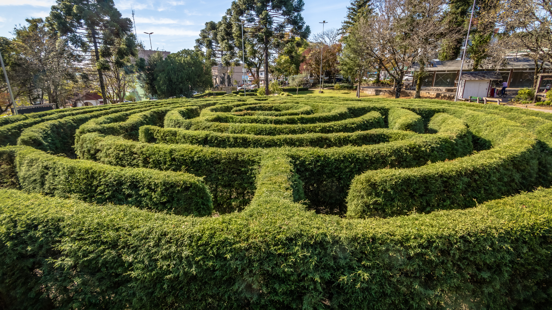 labirinto verde de Nova Petrópolis